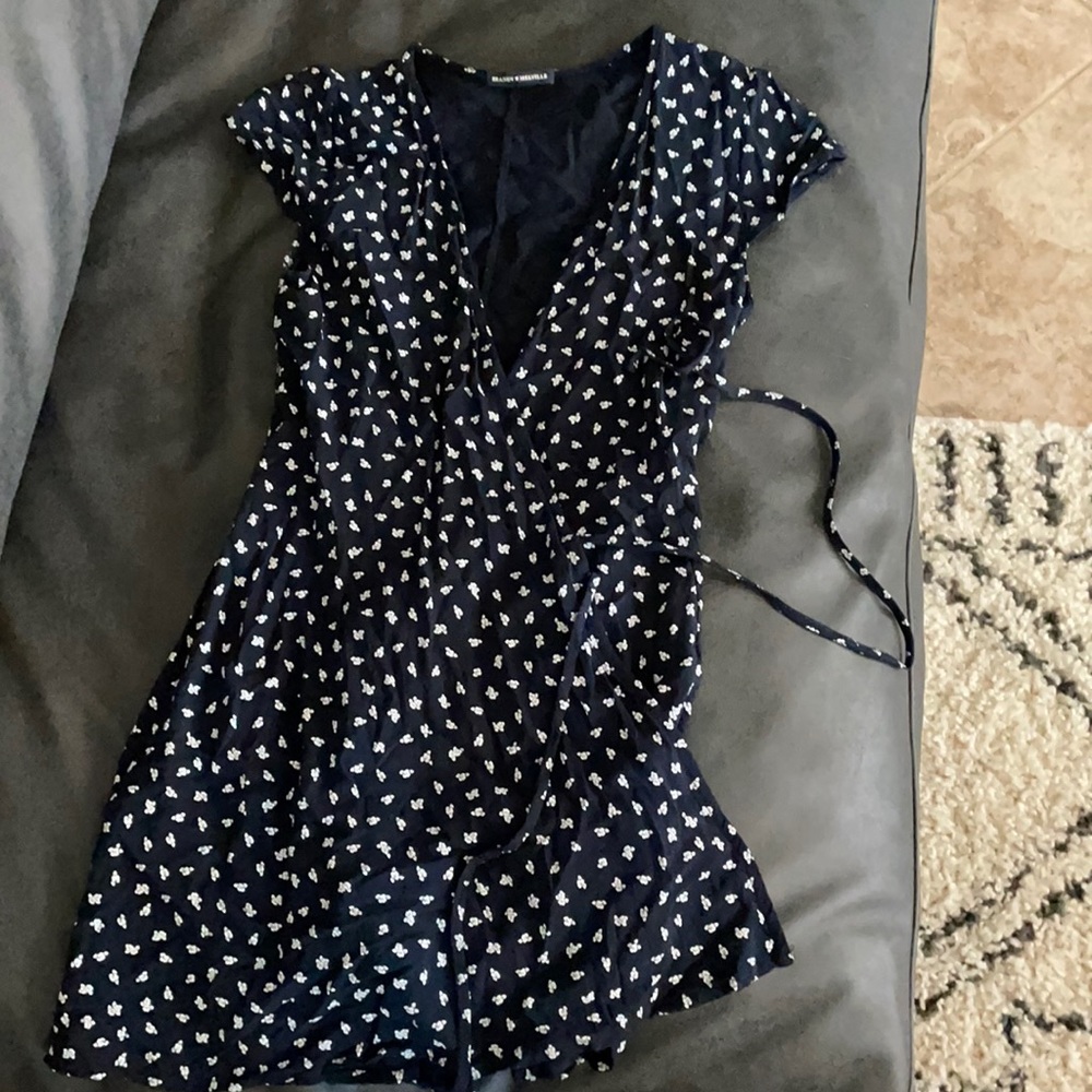 small wrap around dress